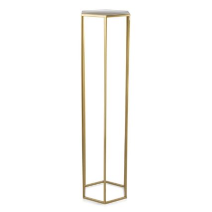 Flower stand 100x24 cm gold
