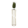 Flower stand 100x24 cm gold