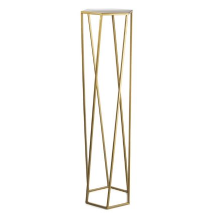 Flower stand 100x24 cm gold