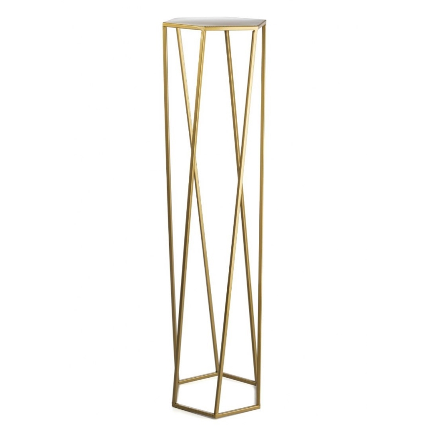 Flower stand 100x24 cm gold