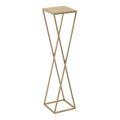 Flower stand 100x24 cm gold