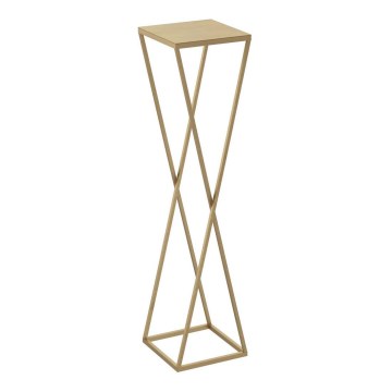 Flower stand 100x24 cm gold
