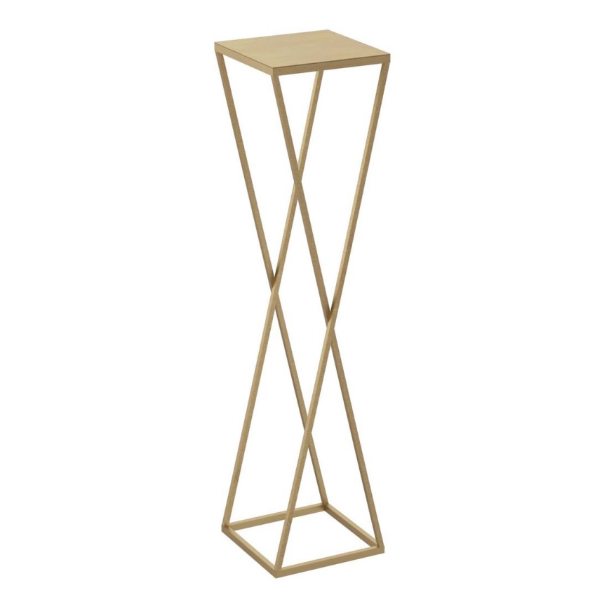 Flower stand 100x24 cm gold