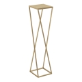 Flower stand 100x24 cm gold