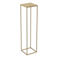 Flower stand 100x24 cm gold