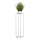 Flower stand 100x24 cm grey
