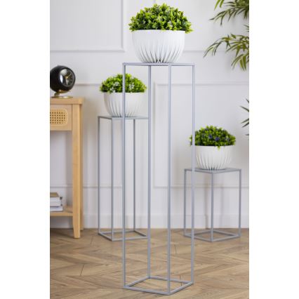Flower stand 100x24 cm grey