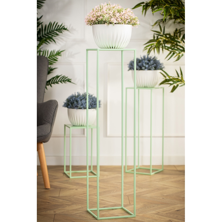 Flower stand 100x24 cm light green