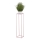 Flower stand 100x24 cm pink