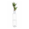 Flower stand 100x24 cm white