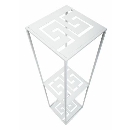 Flower stand 100x24 cm white