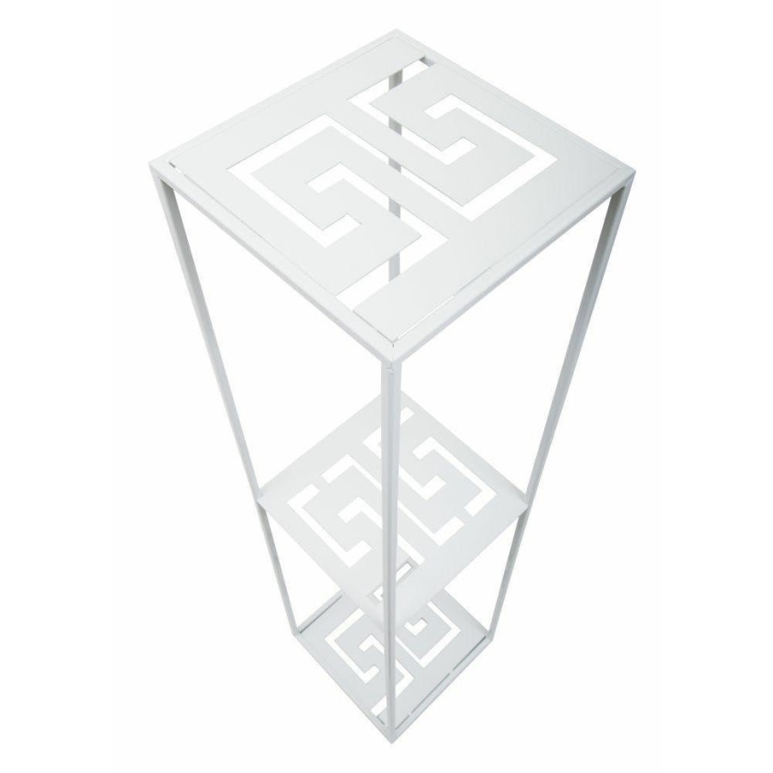 Flower stand 100x24 cm white