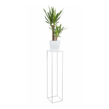 Flower stand 100x24 cm white