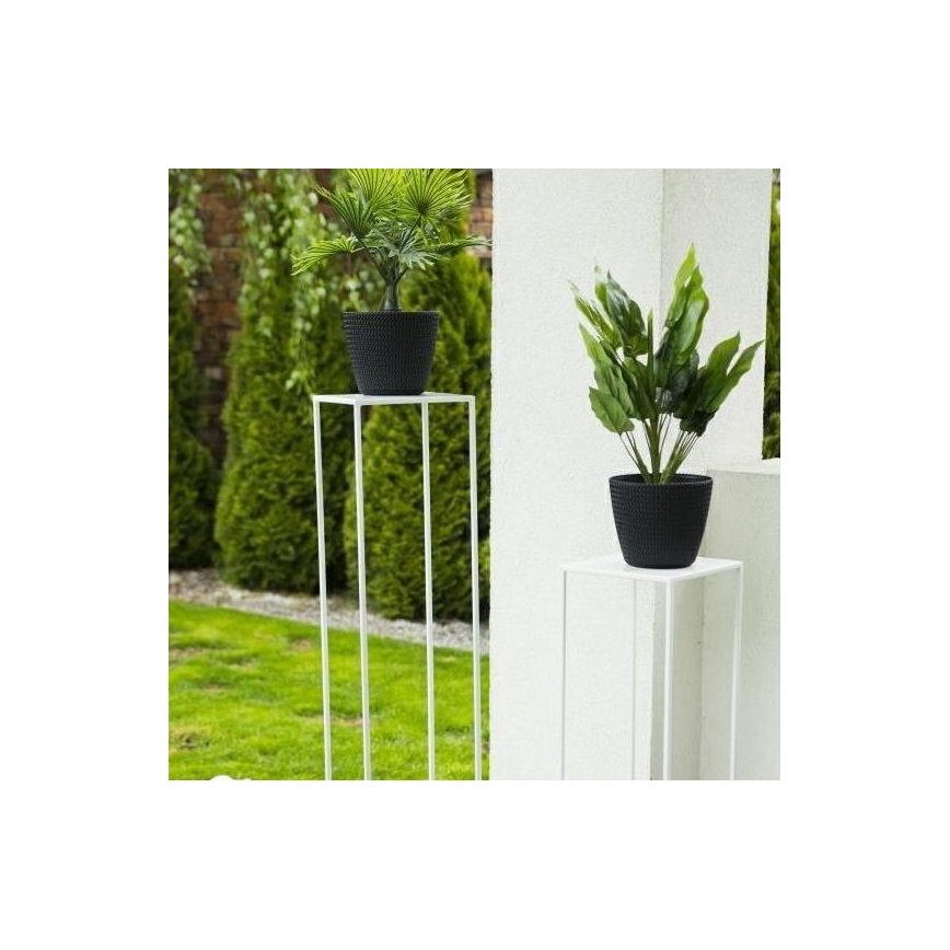 Flower stand 100x24 cm white