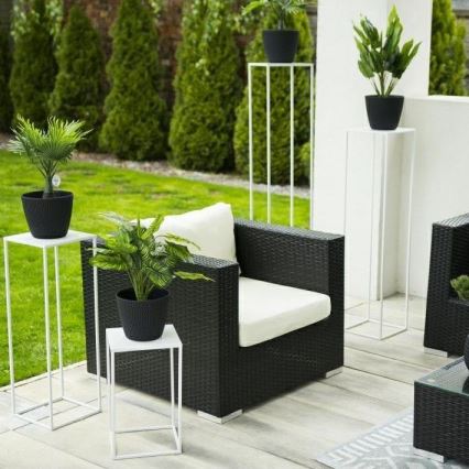 Flower stand 100x24 cm white