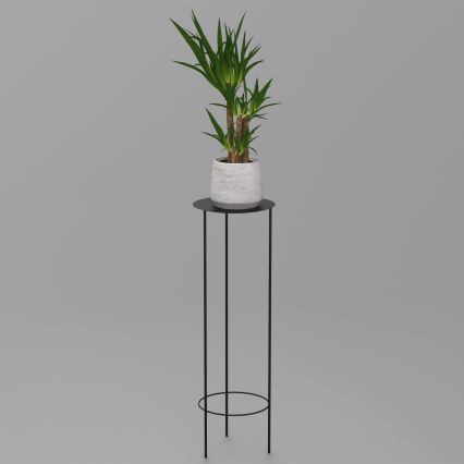 Flower stand 100x32 cm black