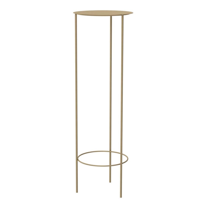 Flower stand 100x32 cm gold