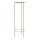 Flower stand 100x32 cm gold
