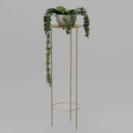 Flower stand 100x32 cm gold