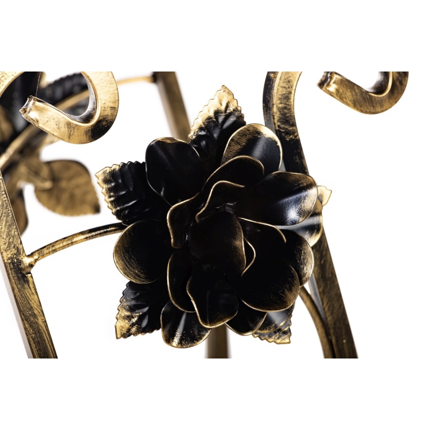 Flower stand 100x70 cm gold