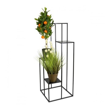 Flower stand 110x40 cm black