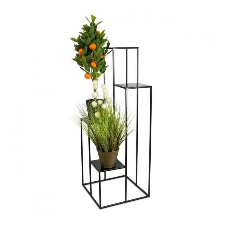 Flower stand 110x40 cm black