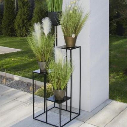 Flower stand 110x40 cm black