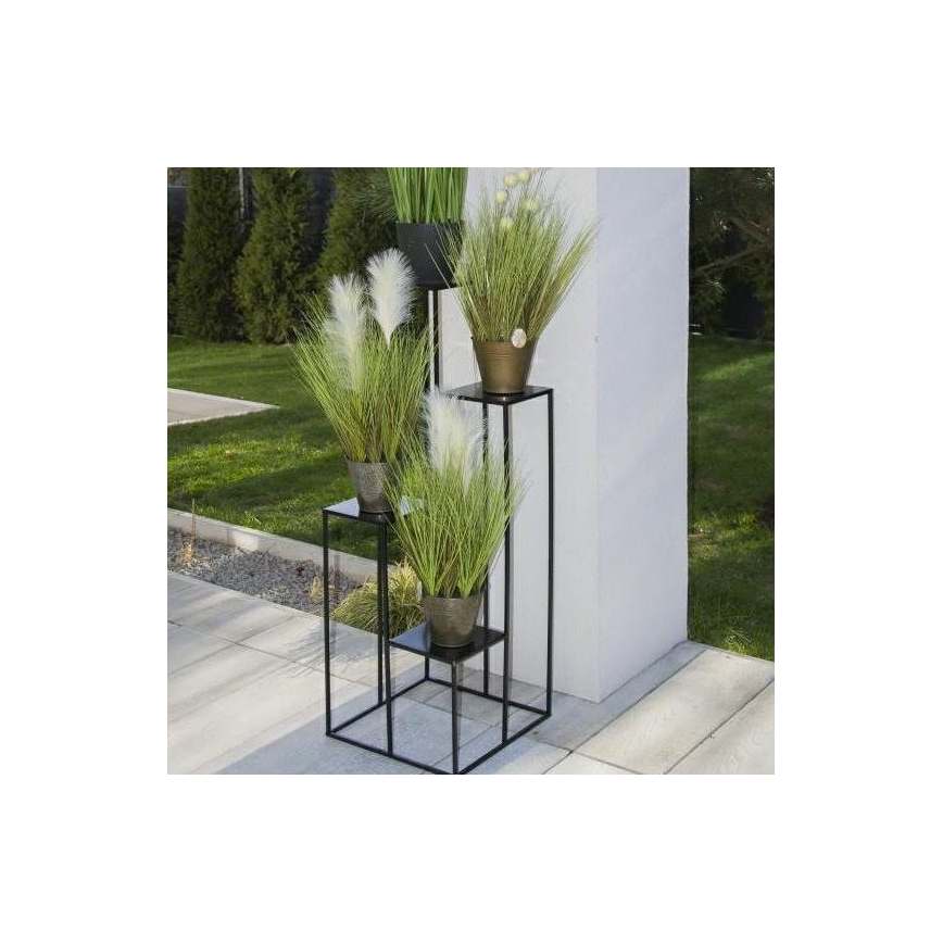 Flower stand 110x40 cm black