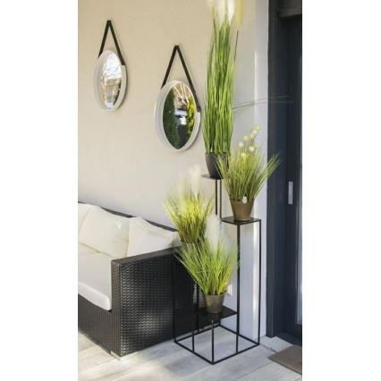Flower stand 110x40 cm black