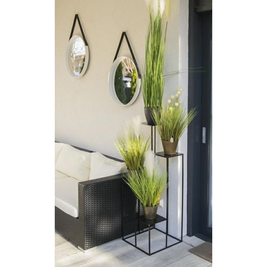 Flower stand 110x40 cm black