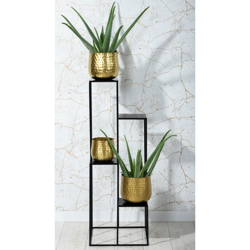 Flower stand 110x40 cm black
