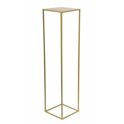 Flower stand 130x24 cm gold