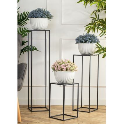 Flower stand 40x24 cm anthracite