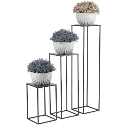 Flower stand 40x24 cm anthracite