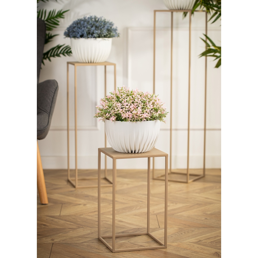 Flower stand 40x24 cm beige
