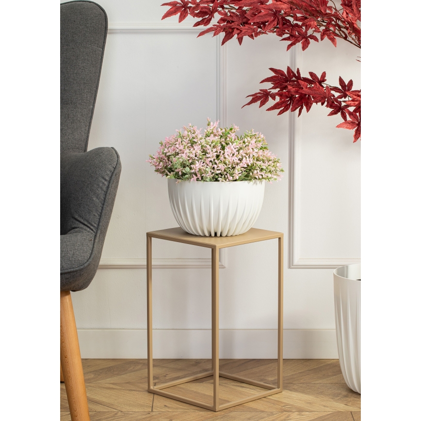 Flower stand 40x24 cm beige