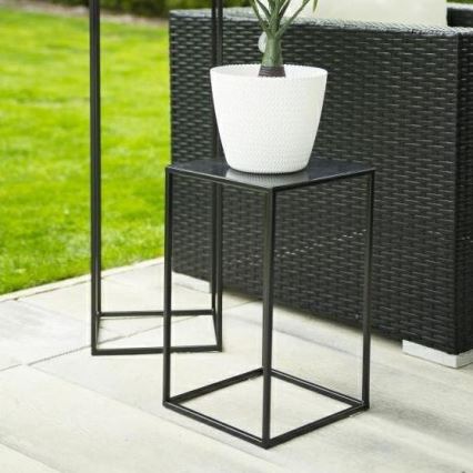 Flower stand 40x24 cm black