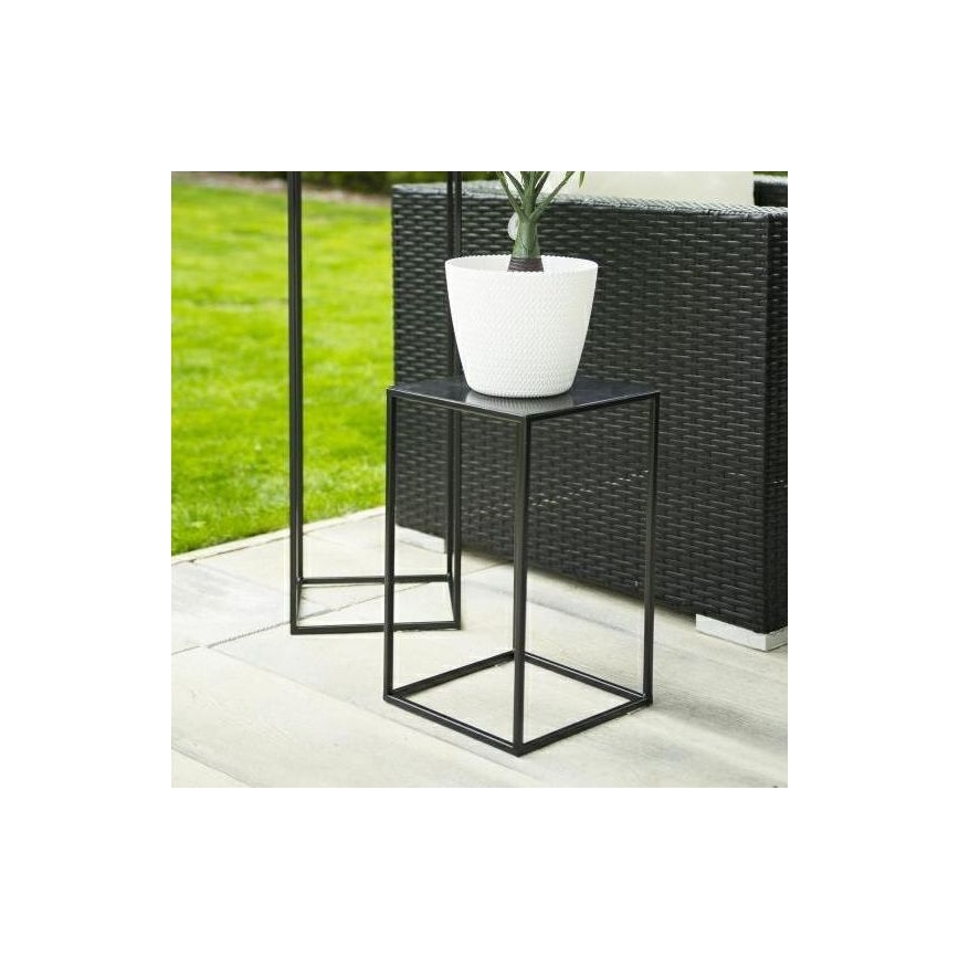 Flower stand 40x24 cm black