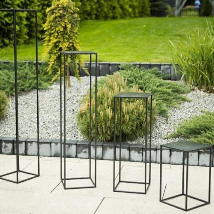 Flower stand 40x24 cm black