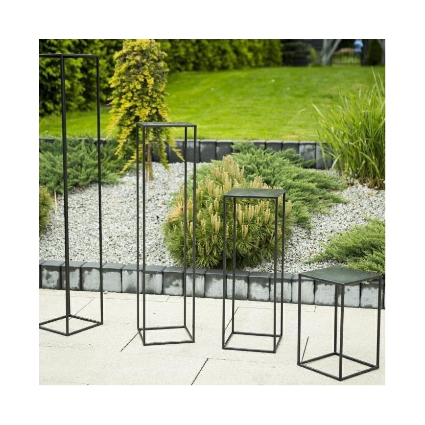 Flower stand 40x24 cm black