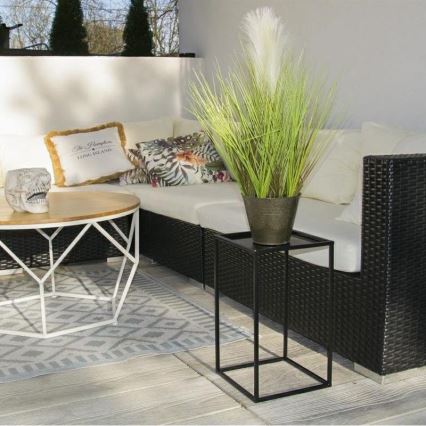 Flower stand 40x24 cm black