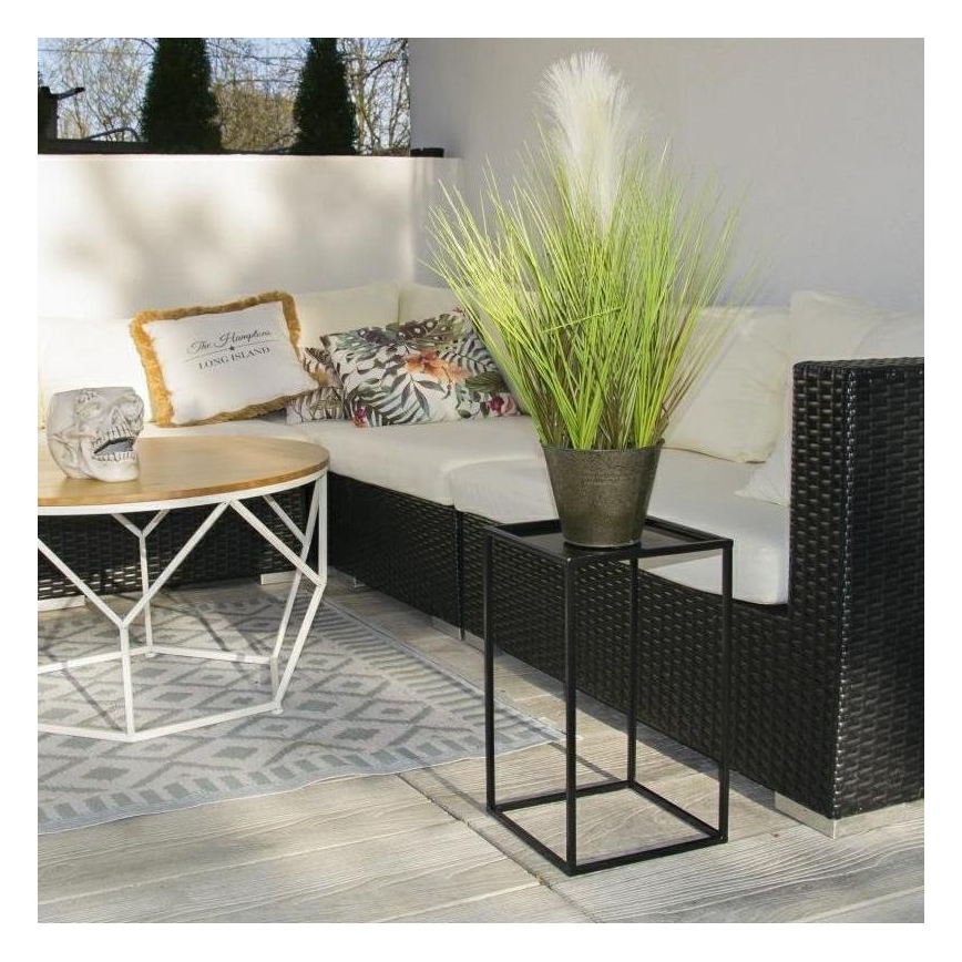 Flower stand 40x24 cm black