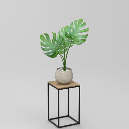 Flower stand 40x24 cm black