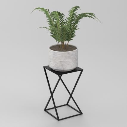 Flower stand 40x24 cm black