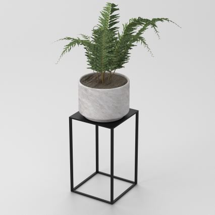 Flower stand 40x24 cm black