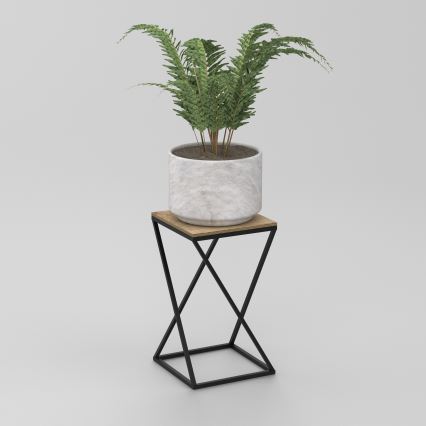 Flower stand 40x24 cm black