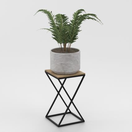 Flower stand 40x24 cm black