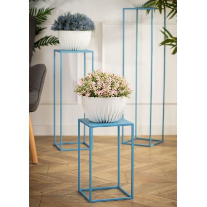 Flower stand 40x24 cm blue