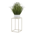 Flower stand 40x24 cm creamy