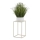 Flower stand 40x24 cm creamy